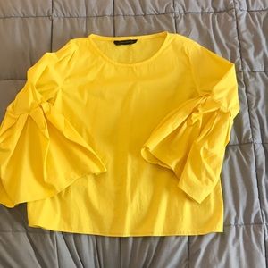 Zara Yellow Shirt